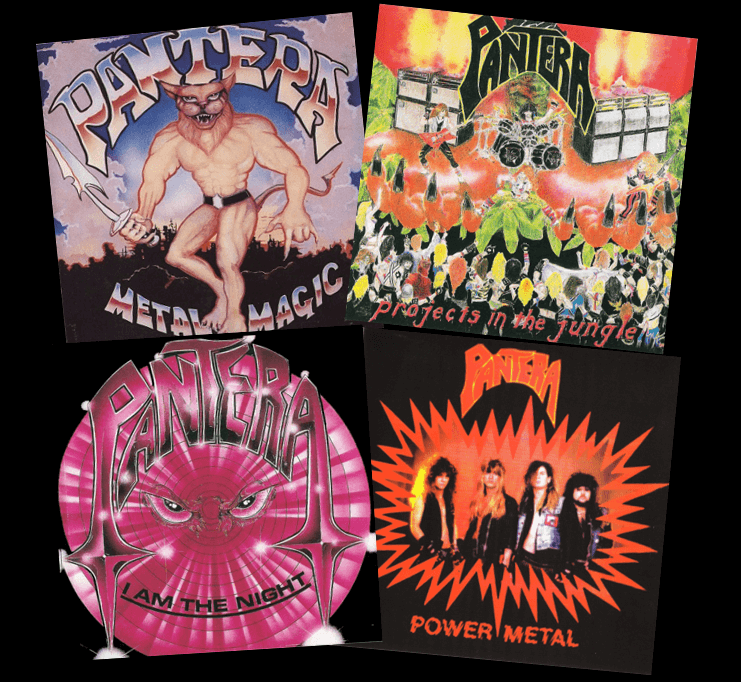 Pantera's First Four Albums — Metal Nerdery